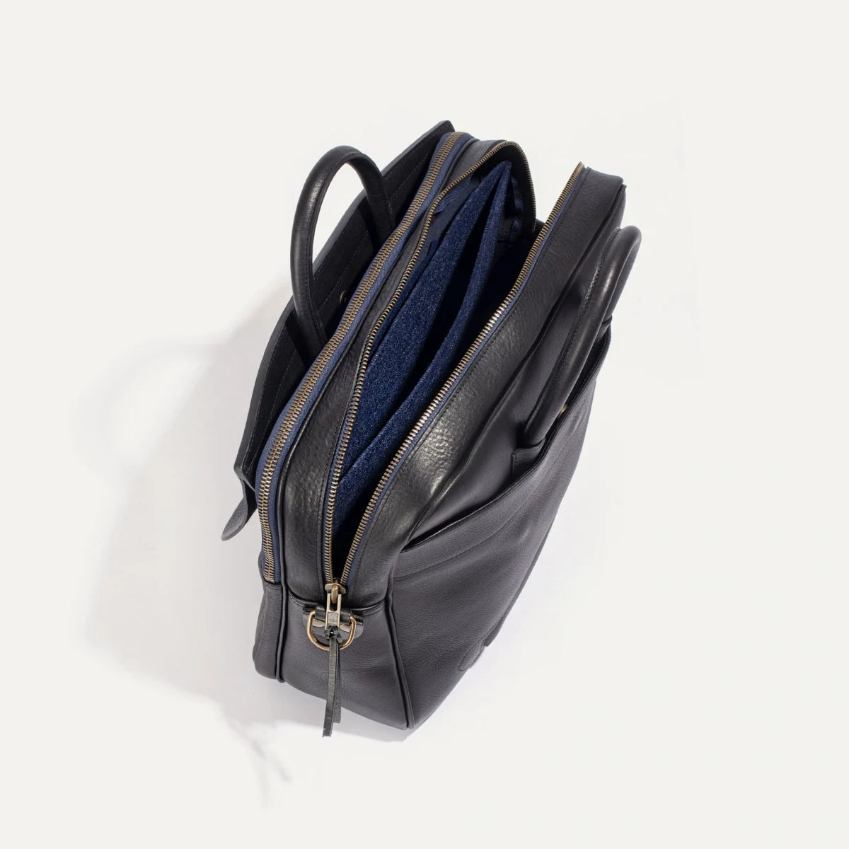 Bleu De Chauffe - Zeppo Solo Business bag Black