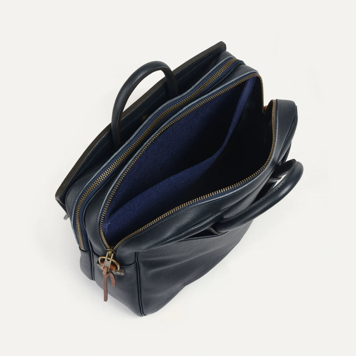 Bleu De Chauffe - Zeppo Solo Business bag Navy