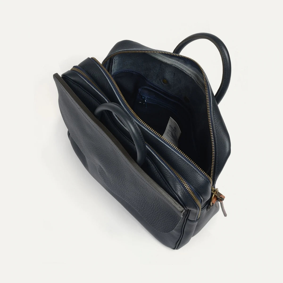 Bleu De Chauffe - Zeppo Solo Business bag Navy