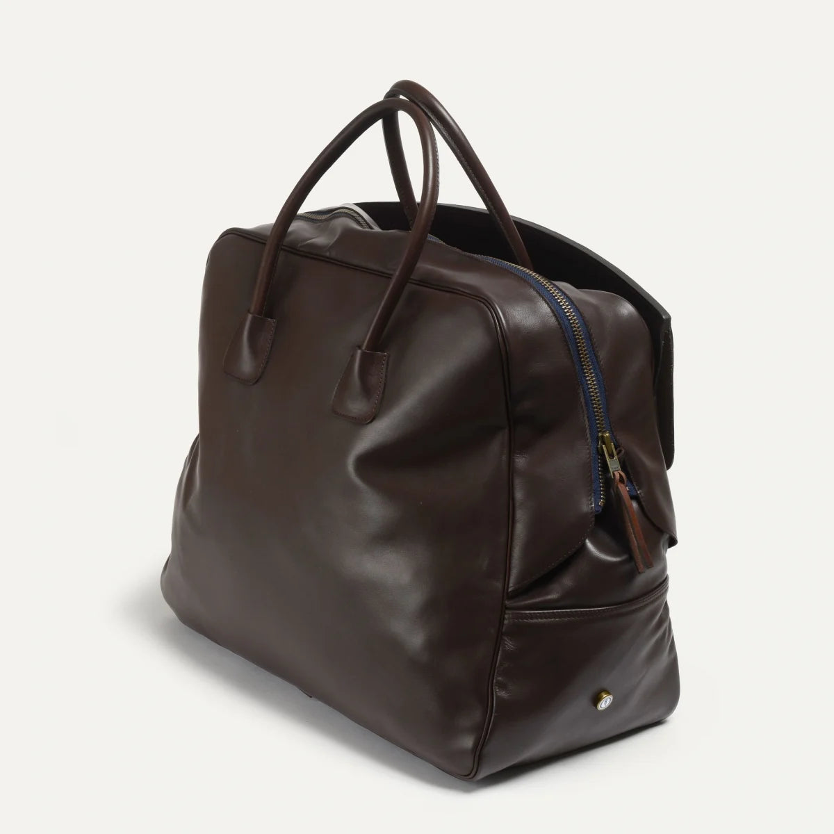 Bleu De Chauffe - Zoom Liscio Travel Bag Brown