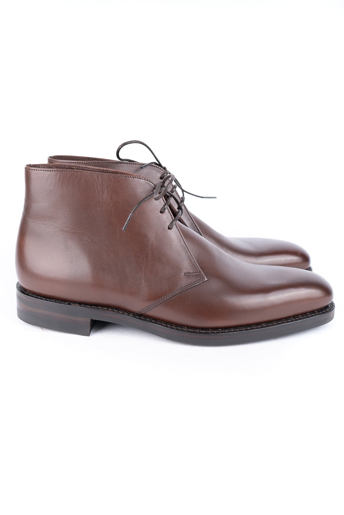 Loake 1880 Pimlico Chukka Boot Dark Brown - Pinkomo