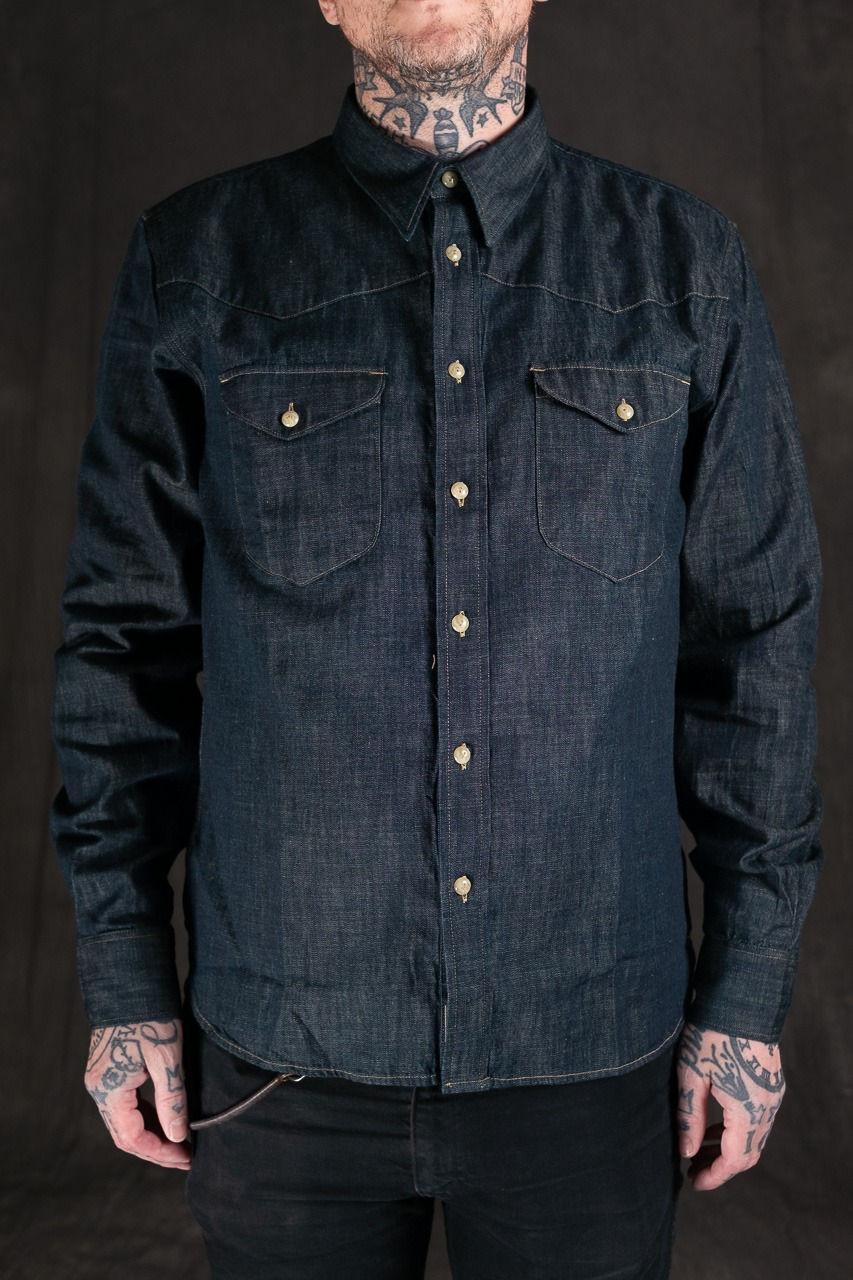 indigofera denim shirt