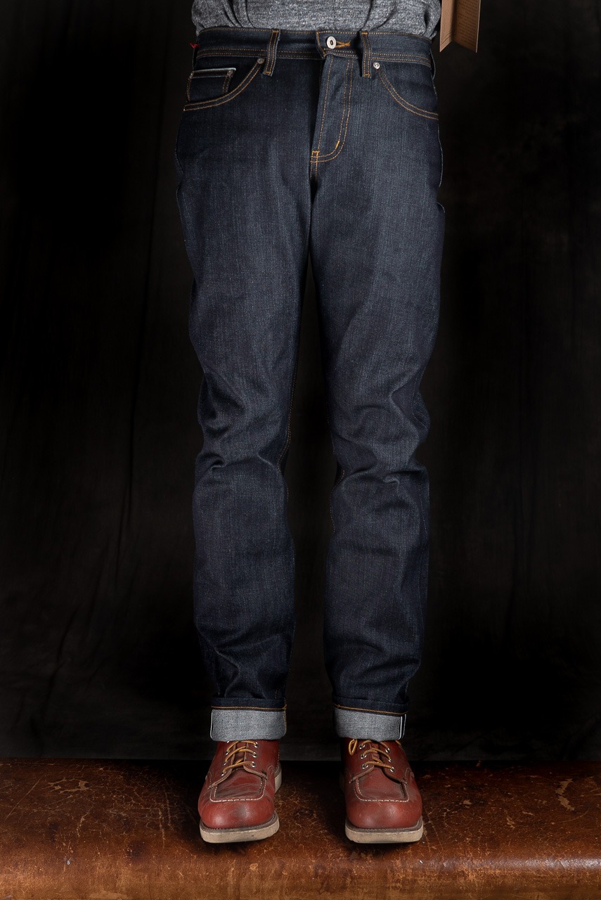 Naked and Famous Weird Guy 13.75oz Left Hand Twill Selvedge - Pinkomo