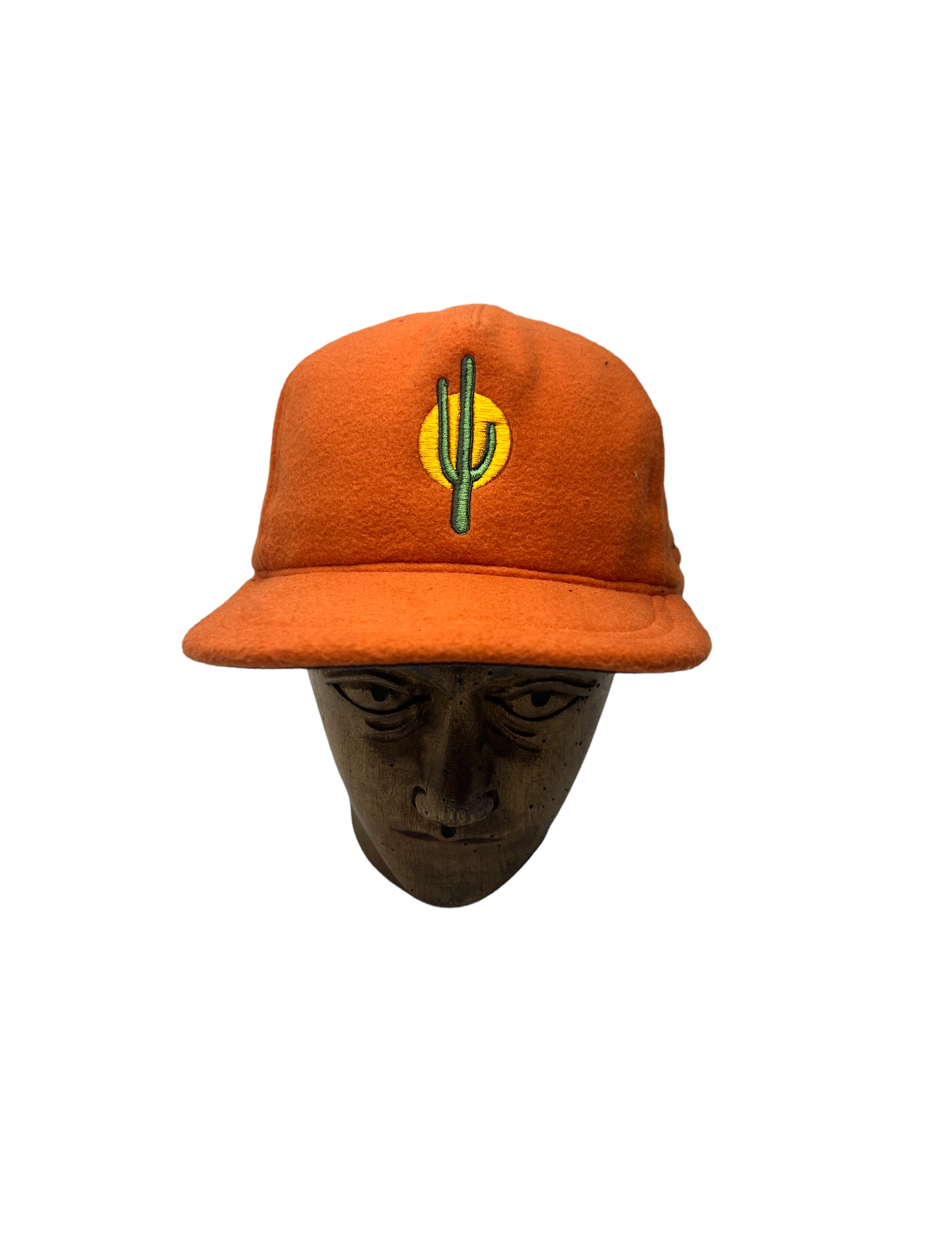 Ampal SUNSET CACTUS FLEECE STRAPBACK - RUST - Pinkomo