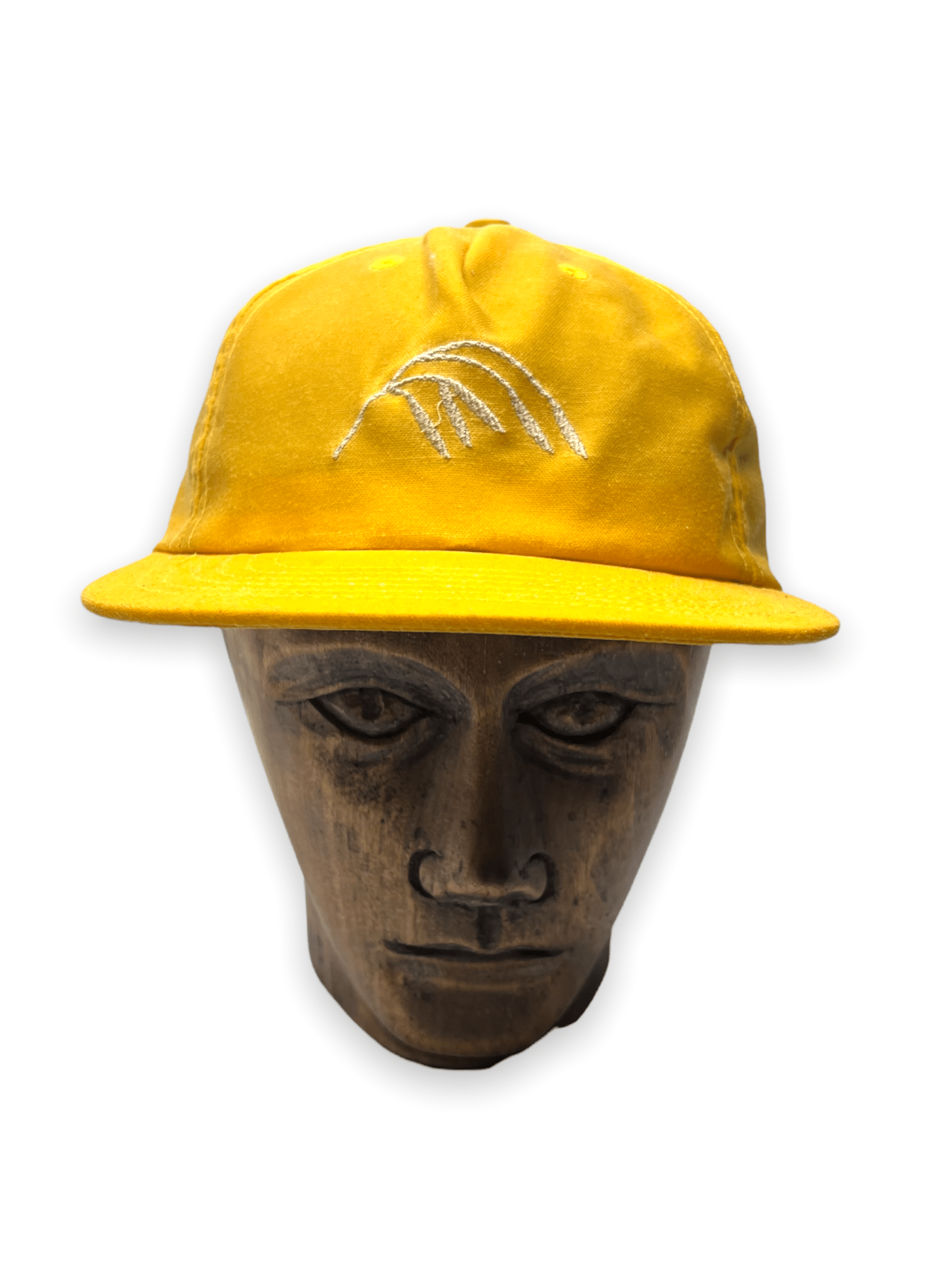 Ginew Crow Wing Waxed Canvas Ball Cap - Golden - Franklin & Poe