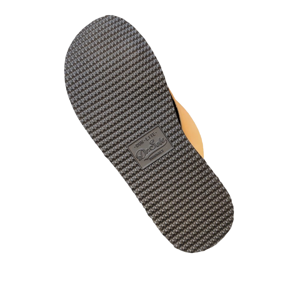 OGL X Dr. Sole Leather Thong Sandals - Natural ONLINE ONLY! - Pinkomo