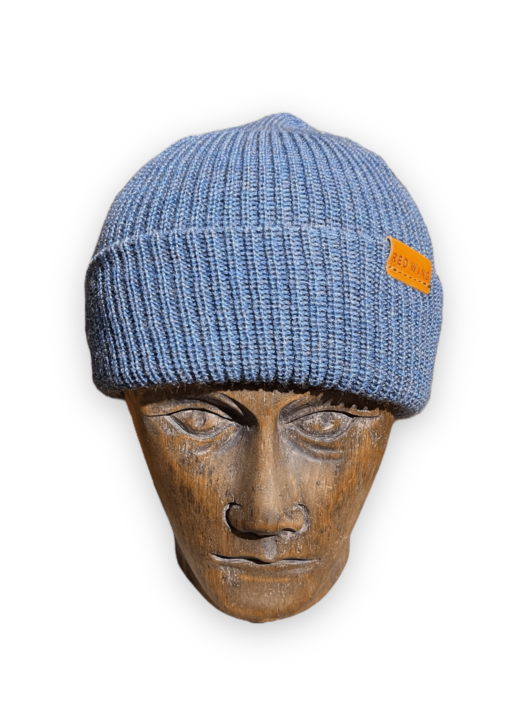 Red Wing Merino Wool Knit Cap Beanie Light Blue Pinkomo