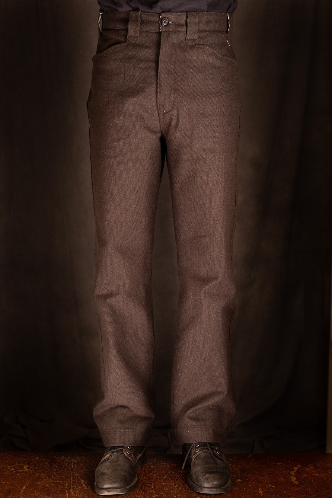 Freenote Cloth - Duster Pant - Brown - Pinkomo