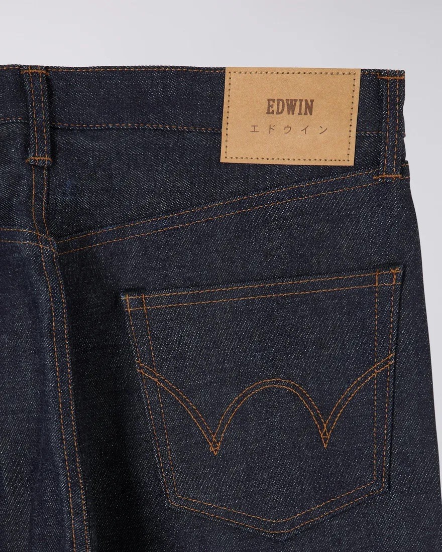 Edwin Made in Japan, SLIM TAPERED, Kurabo Recycle denim, Red Selvage 14 ...