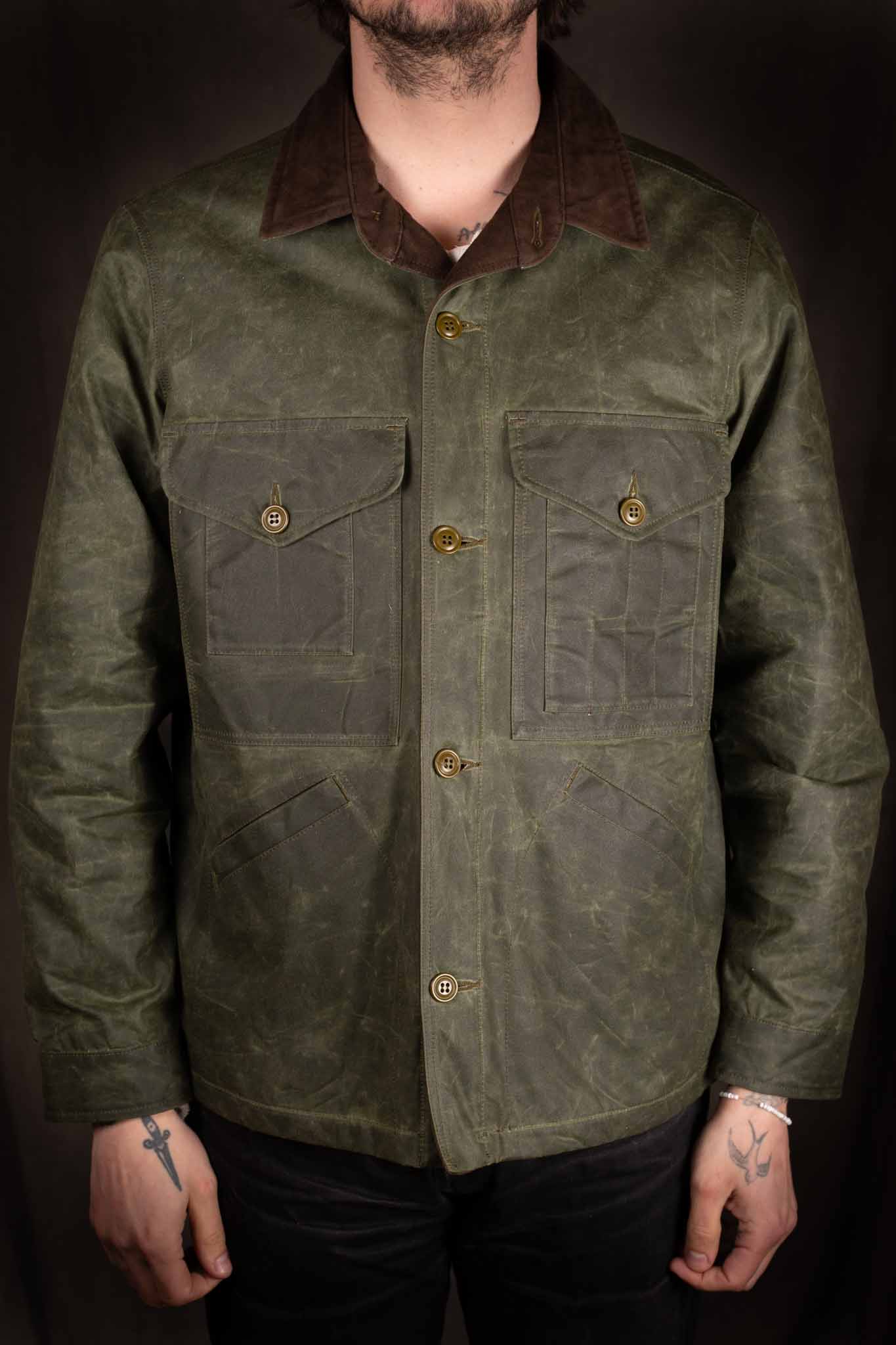 Manifattura Ceccarelli - Work Jacket - 7000-wx - Dark Green - Pinkomo